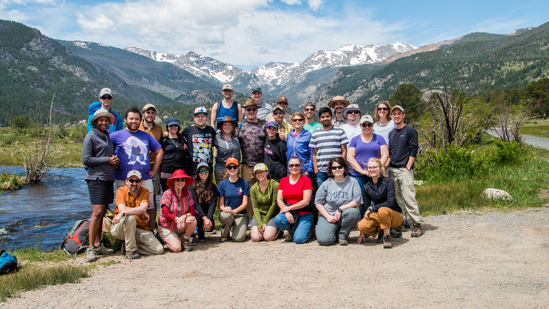 2017 RMNP Field Trip Interns Group Photo